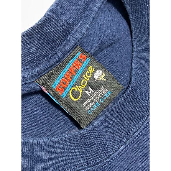 Vintage SOFFES Syracuse Orange Fast Break Game Lacrosse shirt Men's M - Picture 2 of 9